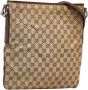 Gucci Vintage Pre-owned Canvas crossbody-bags Brown Dames - Thumbnail 1