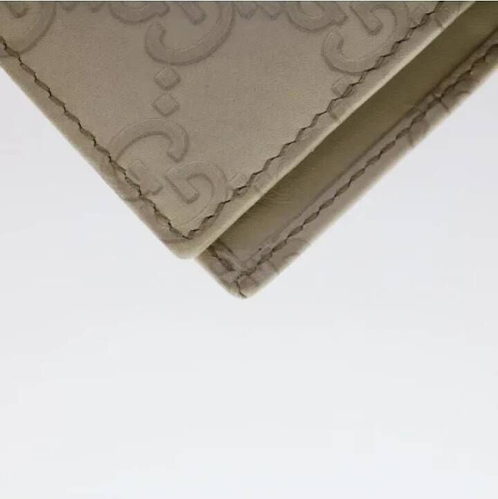 Gucci Vintage Pre-owned Canvas home-office White Dames