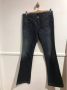 Gucci Vintage Pre-owned Cotton jeans Blauw Dames - Thumbnail 2