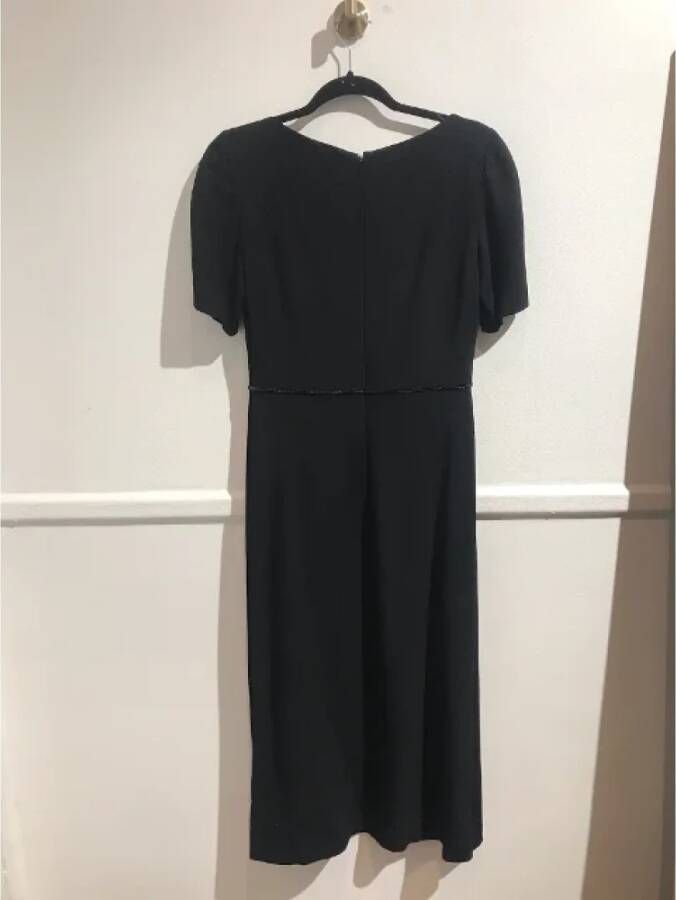 Gucci Vintage Pre-owned Fabric dresses Zwart Dames
