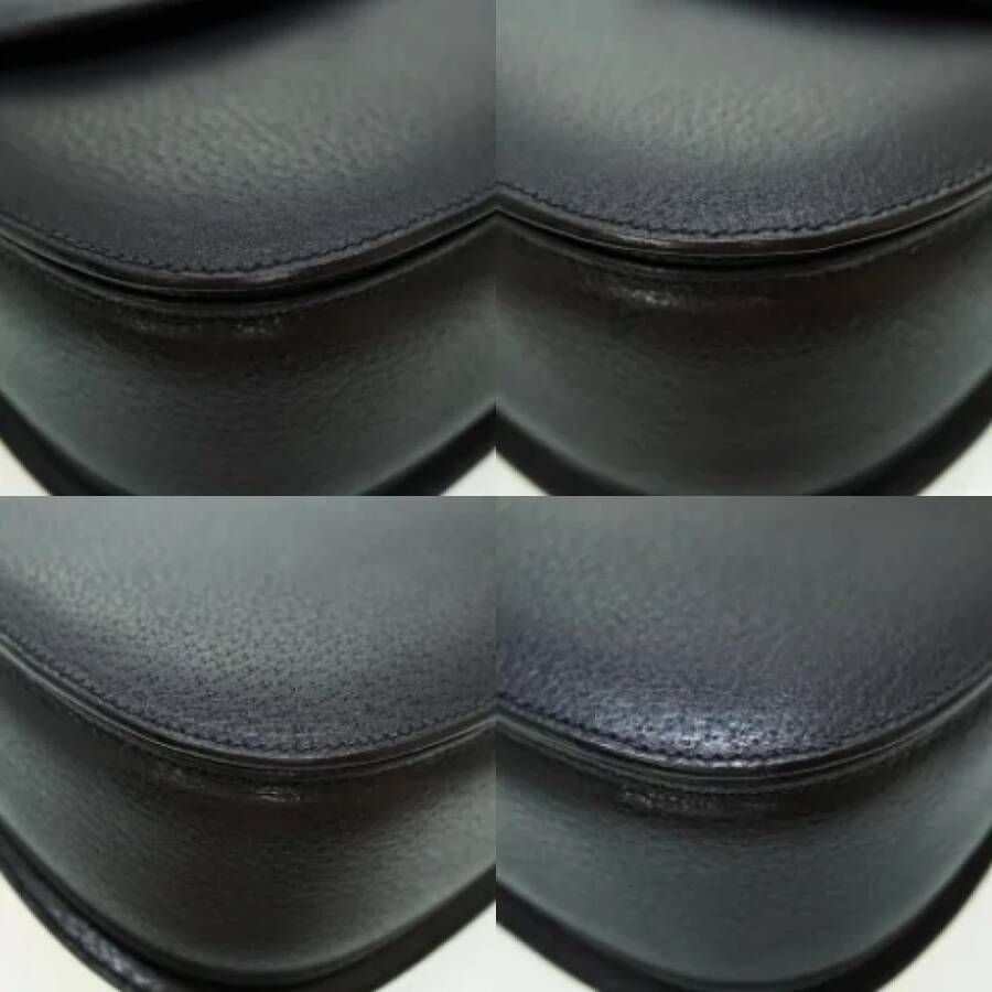 Gucci Vintage Pre-owned Leather gucci-bags Black Dames