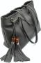 Gucci Vintage Pre-owned Leather gucci-bags Grijs Dames - Thumbnail 2
