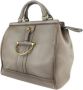 Gucci Vintage Pre-owned Leather gucci-bags Grijs Dames - Thumbnail 2