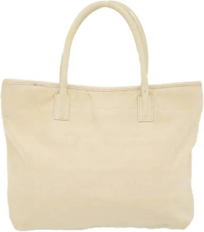 Gucci Vintage Pre-owned Nylon totes Beige Dames
