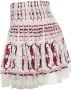 Gucci Vintage Pre-owned Ruffle Skirt Rood Dames - Thumbnail 2