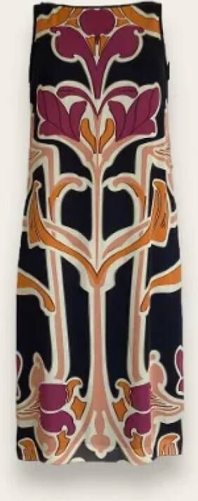 Gucci Vintage Pre-owned Silk dresses Meerkleurig Dames