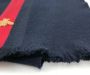 Gucci Vintage Pre-owned Wool scarves Blauw Dames - Thumbnail 2