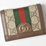 Gucci Vintage Tweedehands Beige Stoffen Portemonnee Beige Dames - Thumbnail 1
