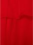 Gucci Zijden chiffon jurk met off-shoulder Red Dames - Thumbnail 3