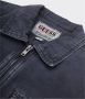 Guess Aged Worker Jacket Jet Black Multi Gray Heren - Thumbnail 2