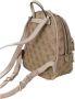 Guess Beige Print Handtas Rugzak Rits Beige Dames - Thumbnail 2