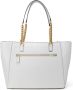 Guess Tiberia Tote Handtas White Dames - Thumbnail 2