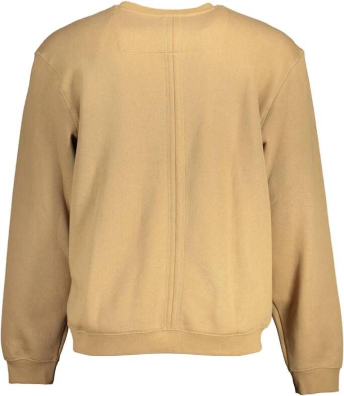 Guess Beige Sweatshirt met Borduursel voor Heren Beige Heren