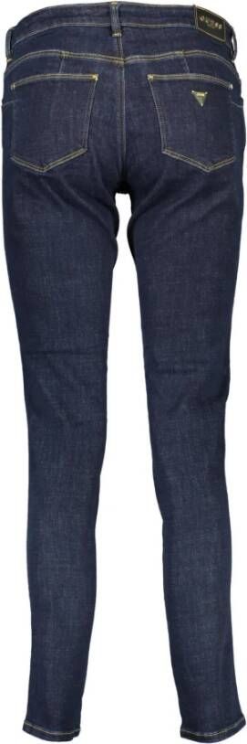 Guess Blue Jeans Pant Blauw Dames