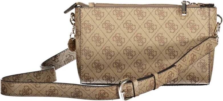 Guess Cross Body Bags Beige Dames