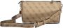Guess Beige Polyurethaan Handtas met Verstelbare Schouderband Beige Dames - Thumbnail 4