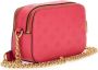 Guess Geva Magenta Logo Schoudertas Roze Dames - Thumbnail 2