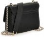 Guess Omkeerbare Eco Elements Schoudertas Crossbody Flap Black Dames - Thumbnail 4