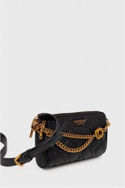 Guess Elegante Cross Body Tas voor Dames Zwart Dames