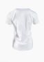 Guess Effen katoenen T-shirt Aansluitende V-hals White Heren - Thumbnail 2