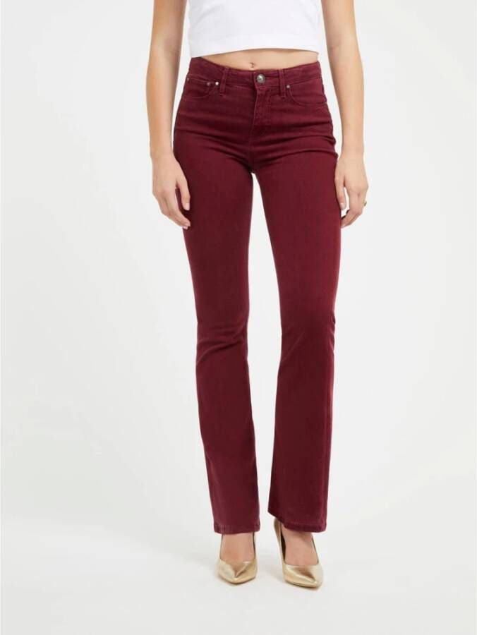 Guess Flared Jeans Bruin Dames