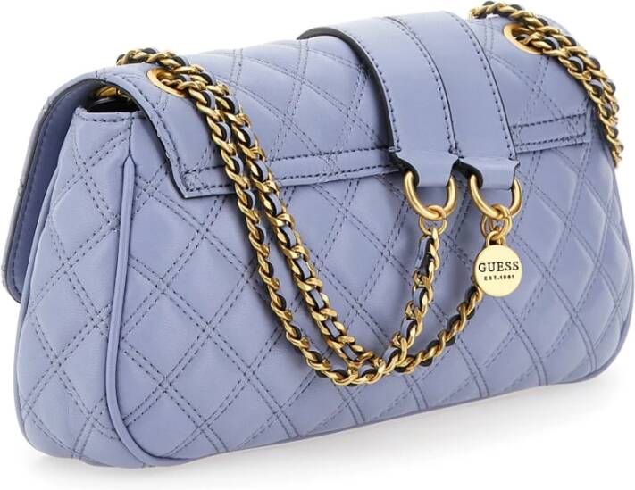 Guess Gewatteerde Schoudertas Blauw Dames