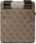 Guess Vezzola Eco Crossbody Tas Beige Bruin Multilogo Beige - Thumbnail 2