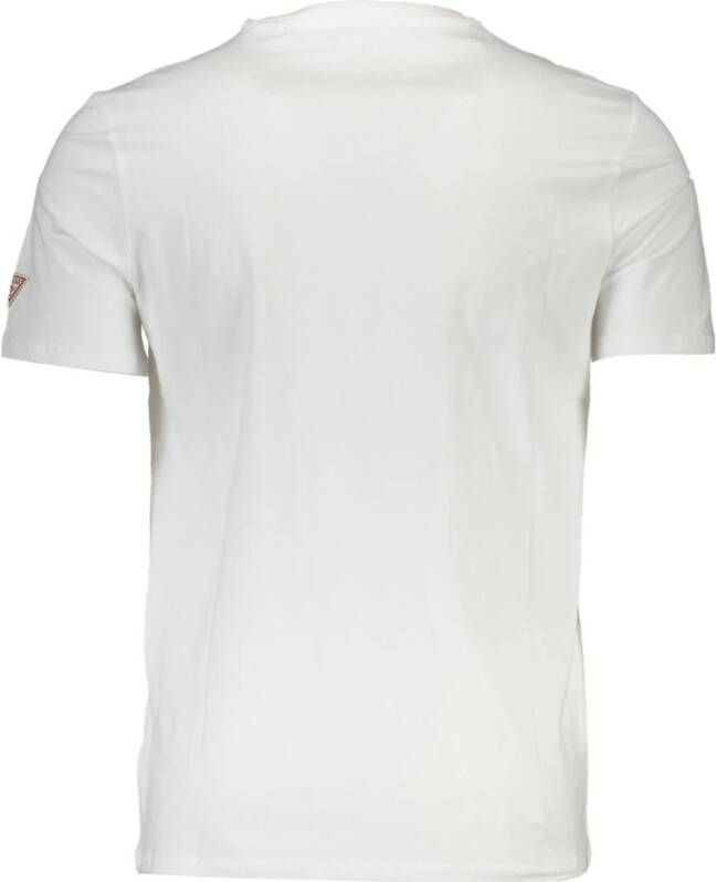 Guess Heren Wit Slim Fit T-shirt Wit Heren