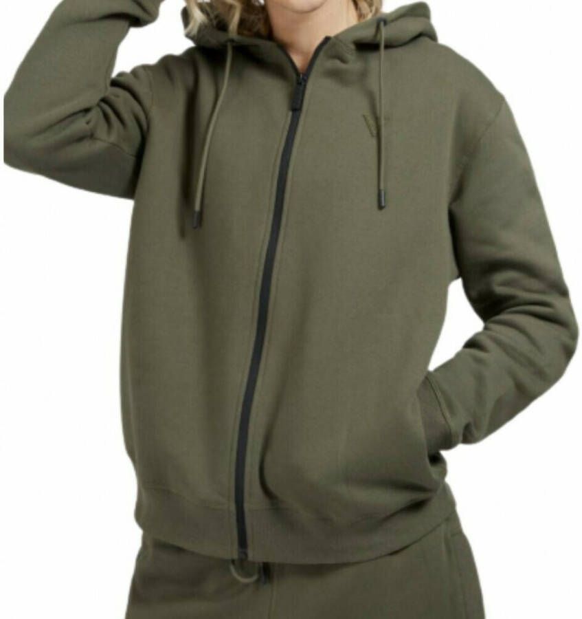 Guess Hooded sweatshirt with Sweatshirt Zip E22Gu63 U1Ya03K9V31 Groen Heren