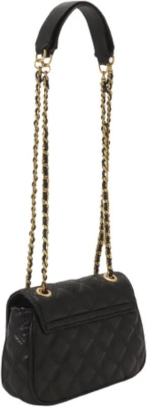 Guess Mini Convertible Gewatteerde Schoudertas Zwart Dames