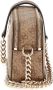 Guess Noelle Crossbody Camera Tas in Beige met Multilogo Print Beige Dames - Thumbnail 3