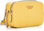 Guess Noelle quilted shoulder strap bag Yellow Dames - Thumbnail 2