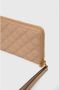 Guess Elegante Beige Portemonnee met Meerdere Vakken Beige Dames - Thumbnail 2