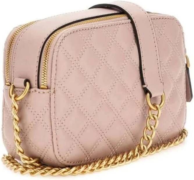 Guess Quilted Rosewood Schoudertas Giully Roze Dames