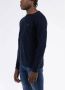 Guess Moderne Argyle Gebreide Trui Blue Heren - Thumbnail 5