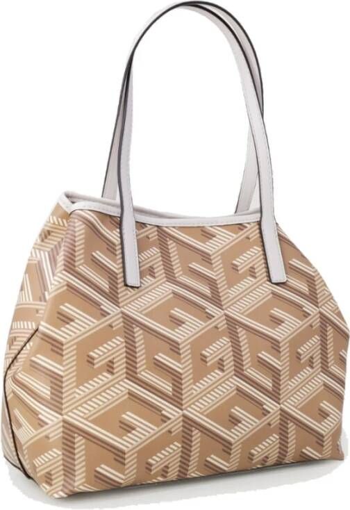 Guess Beige Schoudertas Beige Dames
