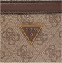 Guess Vezzola Eco Crossbody Tas Beige Bruin Multilogo Beige - Thumbnail 3