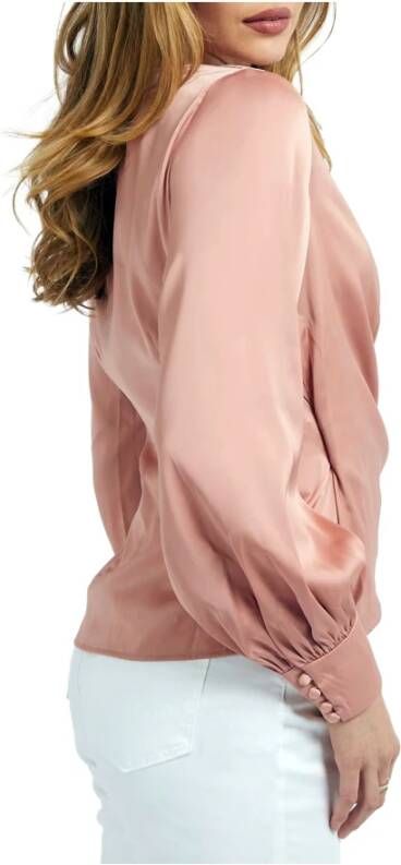Guess Lichtroze J Shirts Roze Dames