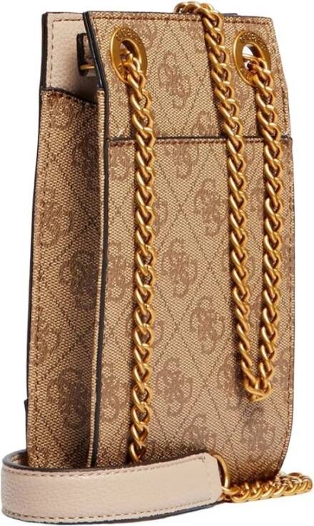 Guess Beige Synthetische Dames Schoudertas Beige Dames