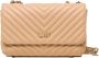 Guess Gewatteerde schoudertas met metalen logo Beige Dames - Thumbnail 4