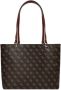 Guess Noelle Bruin Logo B24Gu168 Ql787925 Handtas Brown Dames - Thumbnail 2