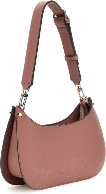 Guess Rosewood Schoudertas Stijlvol en Lichtgewicht Roze Dames
