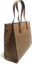 Guess Beige Handtas met Schouderbanden en Meerdere Compartimenten Beige Dames - Thumbnail 2