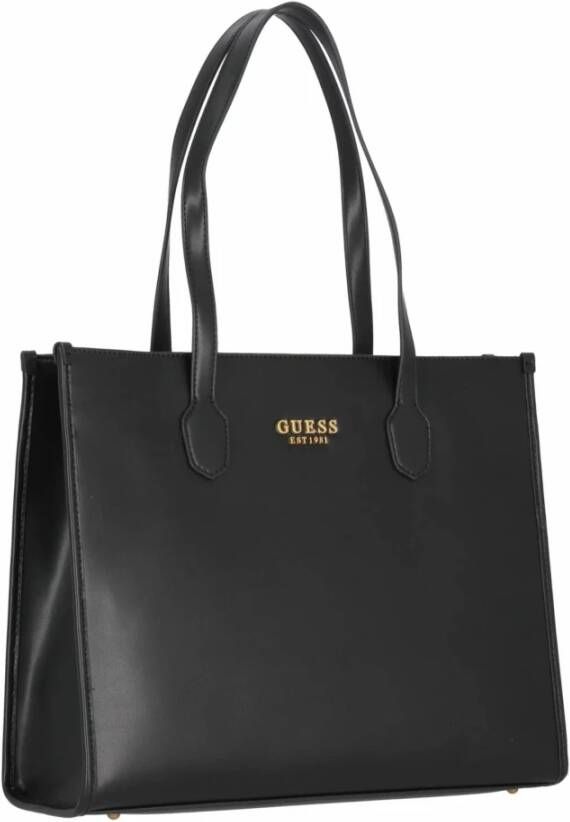 Guess Silvana Girlfriend Tote Tas Zwart Dames