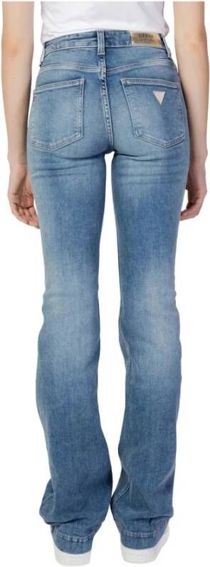 Guess Slim-fit Bootcut Denim Jeans Blauw Dames