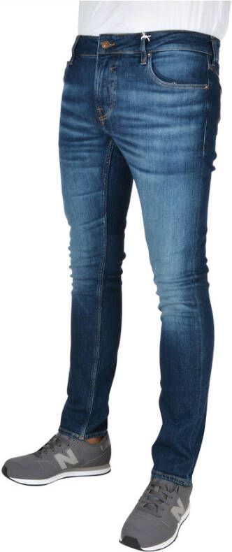 Guess Slim-fit jeans Blauw Heren