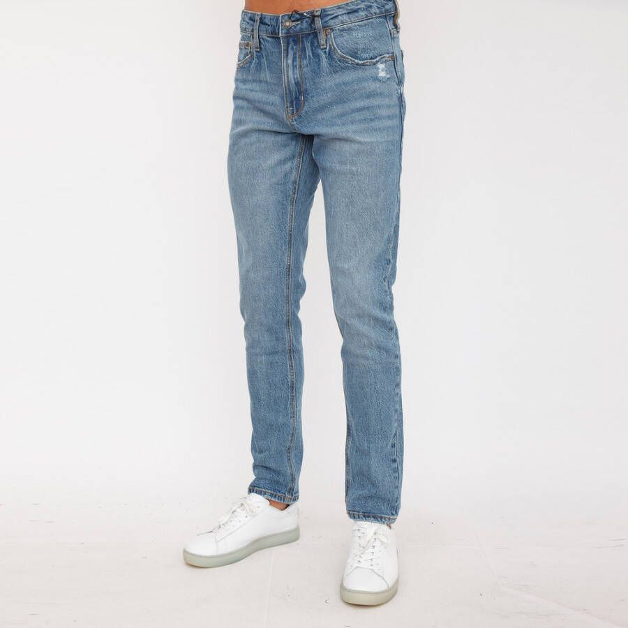 Guess Slim-fit jeans Blauw Heren