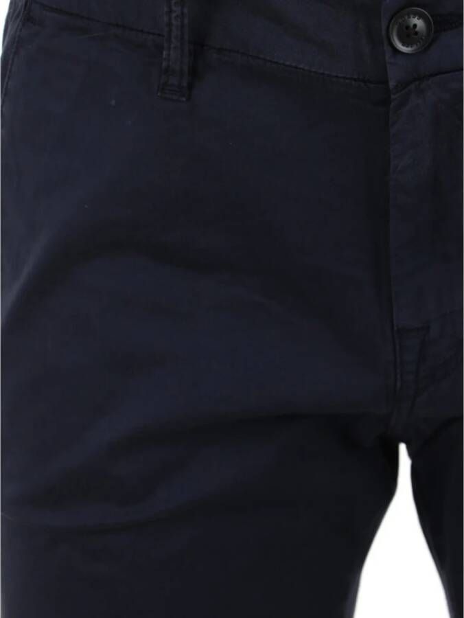 Guess Moderne Chino Broek Blauw Heren