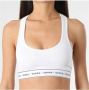 Guess Training T-Shirt met Logo Inlays White Dames - Thumbnail 2