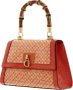 Guess Stephi Bamboo Crossbody Flap Oranje Tas Orange Dames - Thumbnail 2